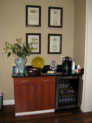 Office Tour Complimentary Beverage Center