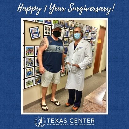 Surgiversary Celebrations Kevin