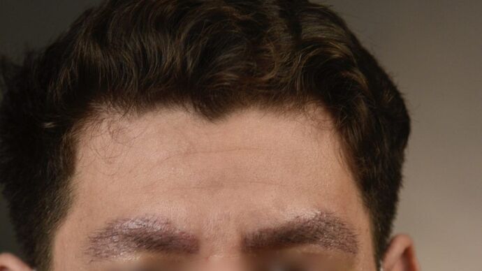Facial Hair Transplantation Case 7 - After
