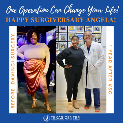 Surgiversary Celebrations Happy Surgivesary Angela!