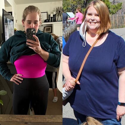 Gastric Sleeve - Click Here to See More! : Caitlin S - After / Before