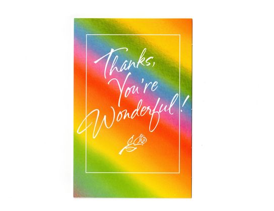 Testimonial Breast Augmentation : Case 2 - Thank you card