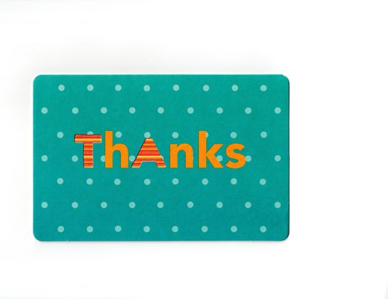 Testimonials QuickLift: Case 10 - Thank you card